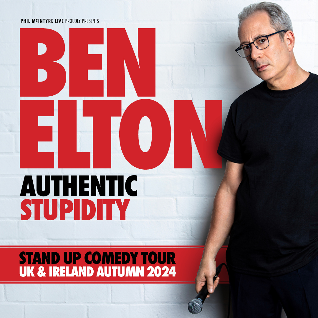 New Tour For Ben Elton in 2025 authentic stupidity