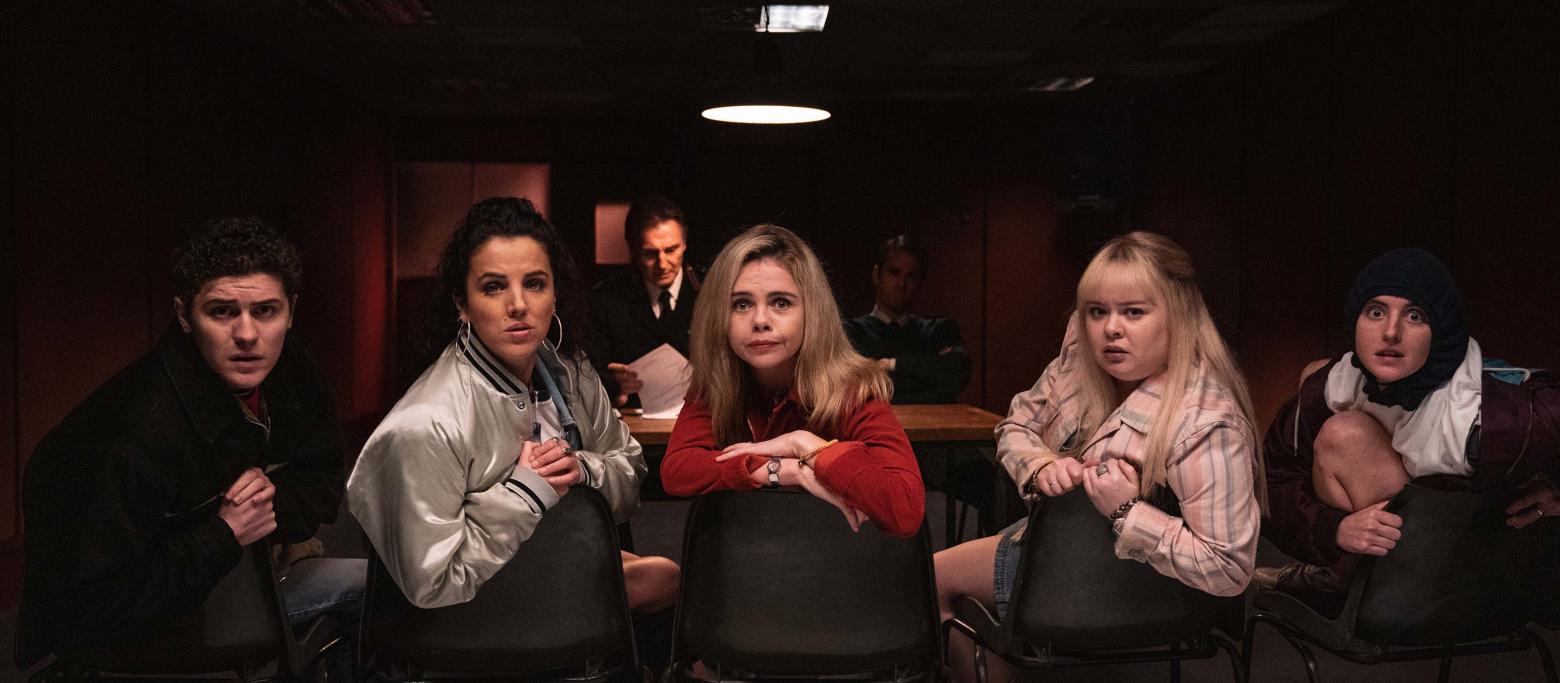 Liam Neeson Guests In Derry Girls, Grand.