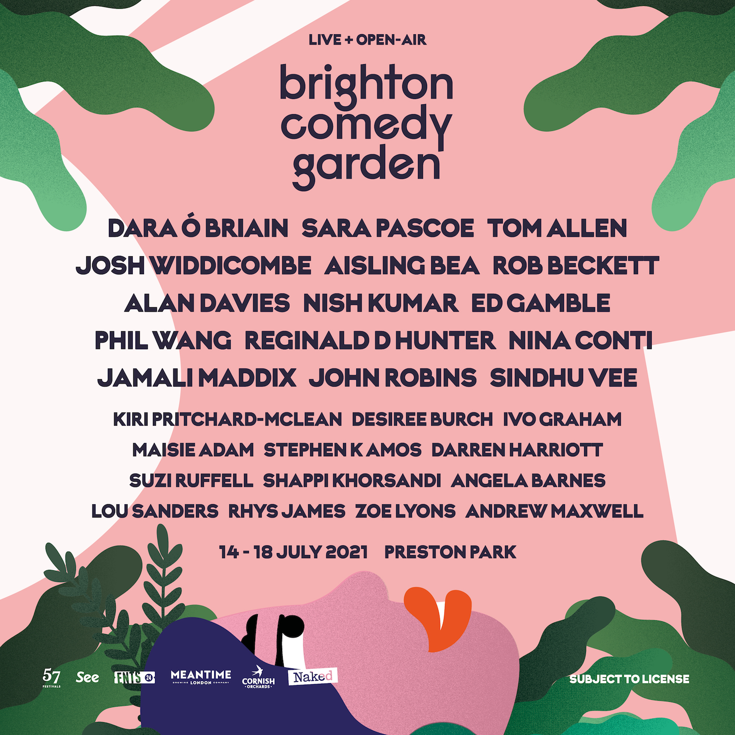 Brighton Comedy Garden To Go Ahead With Social Distancing