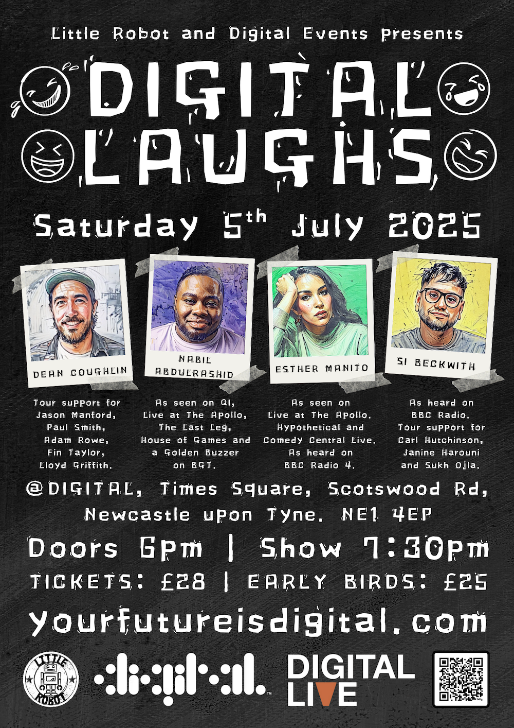 New Comedy Club For Newcastle digital comedy
