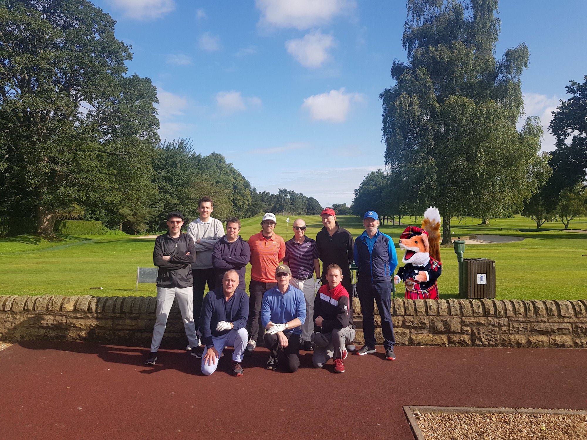 News Basil Brush Strokes To Edinburgh Golf Victory