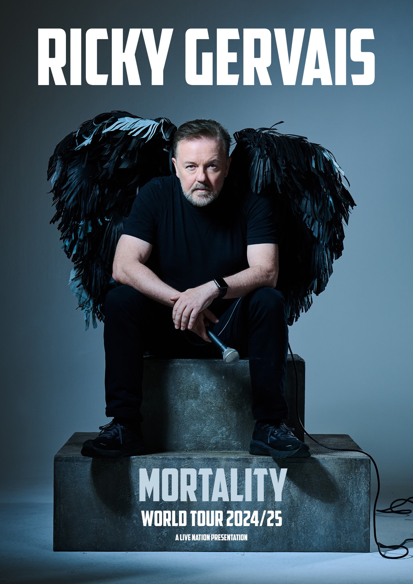 Ricky gervais announces world tour and netflix special