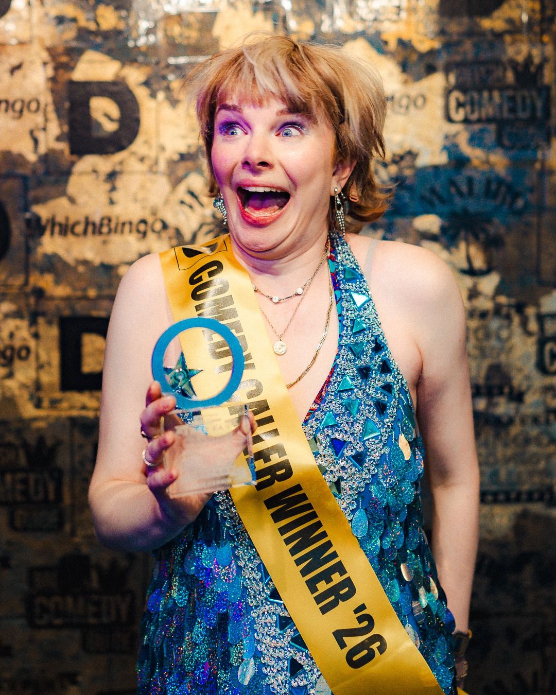 Rachel Baker Wins Dabbers Bingo Comedy Caller Contest 2026