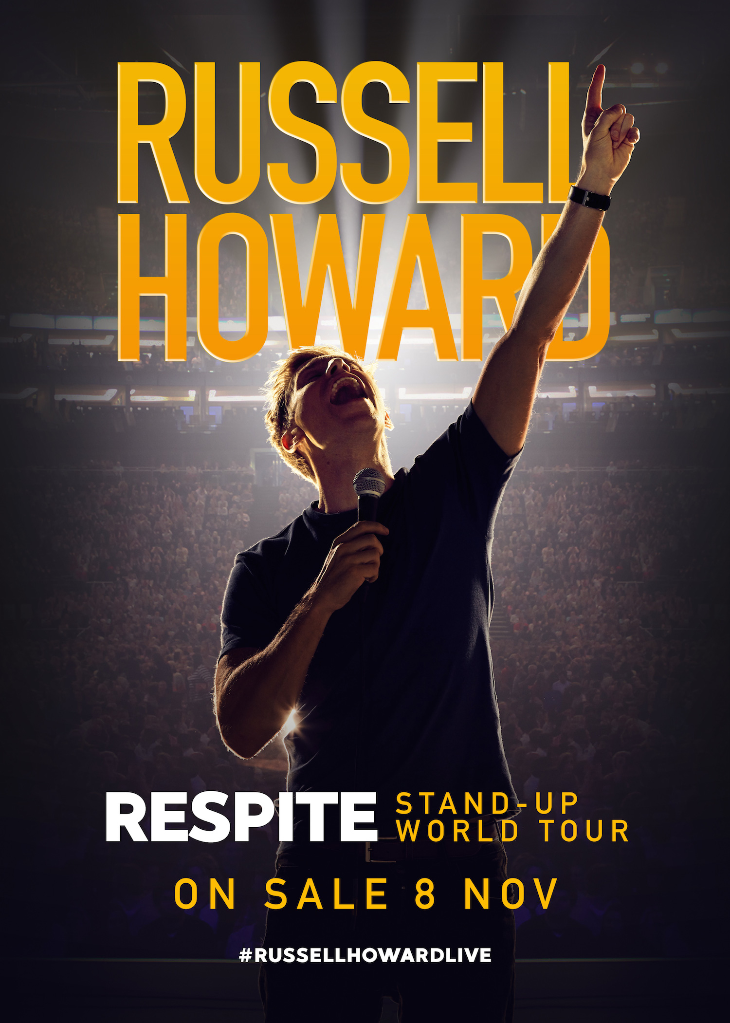 Big Tour For Russell Howard, jonathan ross, sunday brunch