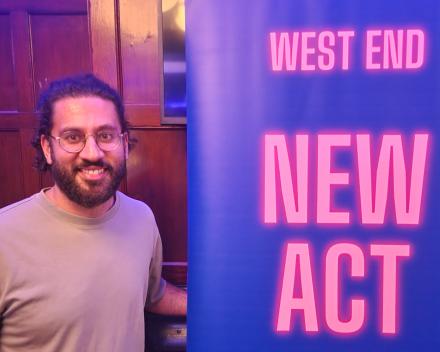 Gary Joel wins West End New (old) Act of the Year