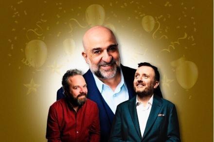 Omid Djalili To Front New Year's Eve Special With Chris McCausland and Hal Cruttenden Omid Djalili To Front New Year's Eve Special With Chris McCausland and Hal Cruttenden