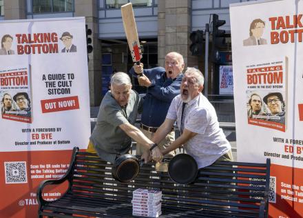 Talking Bottom Book Launched At Iconic Hammersmith Bench Talking Bottom Book Launched At Iconic Hammersmith Bench