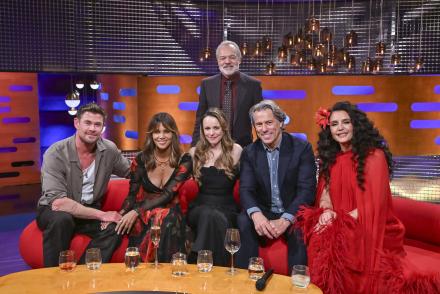 Graham Norton Show With Chris Hemsworth, Halle Berry, Rachel McAdams, John Bishop, Jessie Ware