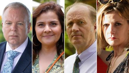 News: Steve Pemberton, Nina Wadia, Adrian Edmondson, Louise Brealey Visit Death In Paradise