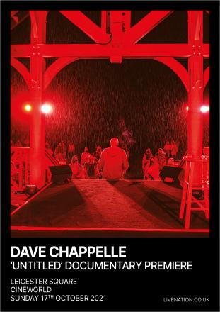 Dave Chappelle To Host London Screening Of ‘Untitled’ Documentary Dave Chappelle To Host London Screening Of ‘Untitled’ Documentary