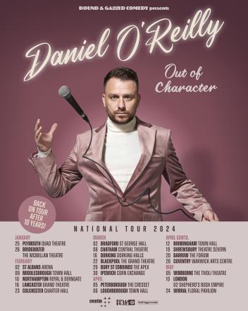 Don't Call Me Dapper Laughs – Daniel O’Reilly Announces New Tour