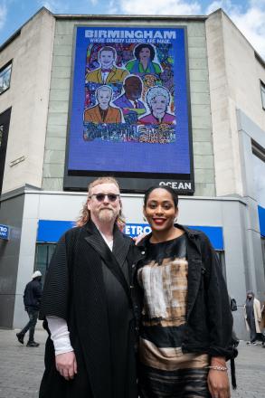 New Mural Celebrates City's Comedy History New Mural Celebrates City's Comedy History