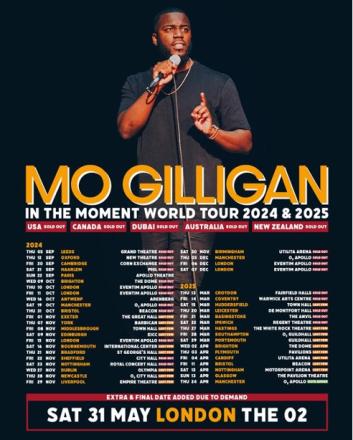Mo Gilligan Adds Extra UK Dates And North America Tour Mo Gilligan Adds Extra UK Dates And North America Tour