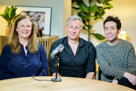 Adam Hills Talks With Nick Grimshaw And Angela Hartnett