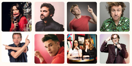 Open Air Comedy For Ally Pally With Russell Howard, Ed Gamble, Nish Kumar, Nina Conti, Ed Byrne, Open Air Comedy For Ally Pally With Russell Howard, Ed Gamble, Nish Kumar, Nina Conti, Ed Byrne,
