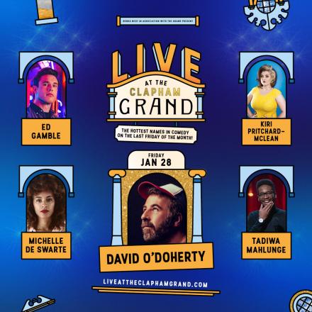 David O'Doherty Opens New Live At The Clapham Grand Season David O'Doherty Opens New Live At The Clapham Grand Season