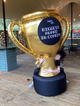 Jordan Gray Wins 'Biggest' Award In Comedy Jordan Gray Wins 'Biggest' Award In Comedy