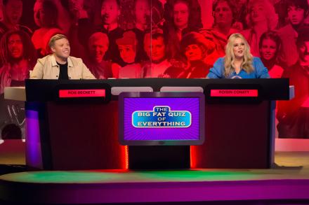 TV: Big Fat Quiz Of Everything Line Up TV: Big Fat Quiz Of Everything Line Up