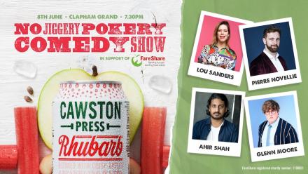 Lou Sanders Hosts ‘No Jiggery Pokery’ Comedy Show at Clapham Grand