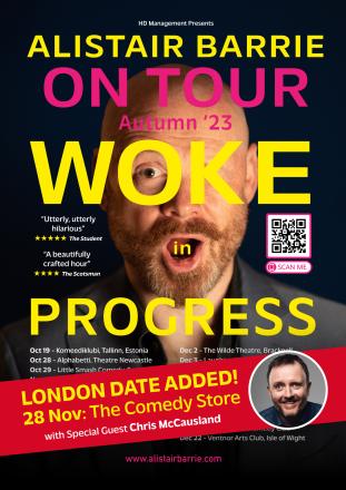 Alistair Barrie's London Show To Be Filmed Alistair Barrie's London Show To Be Filmed