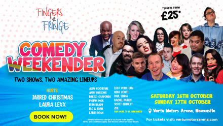 All-star Comedy Weekender In Newcastle with Paul Sinha, Rachel Parris & Many More All-star Comedy Weekender In Newcastle with Paul Sinha, Rachel Parris & Many More