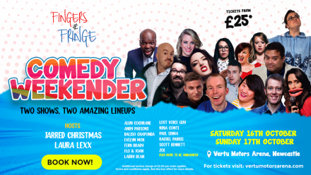 All-star Comedy Weekender In Newcastle with Paul Sinha, Rachel Parris & Many More 