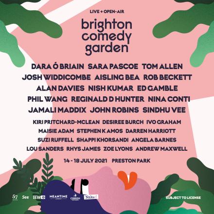 Brighton Comedy Garden To Go Ahead With Social Distancing Brighton Comedy Garden To Go Ahead With Social Distancing