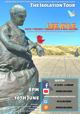 News: Comedian Lee Kyle Debuts Second New Lockdown Show News: Comedian Lee Kyle Debuts Second New Lockdown Show