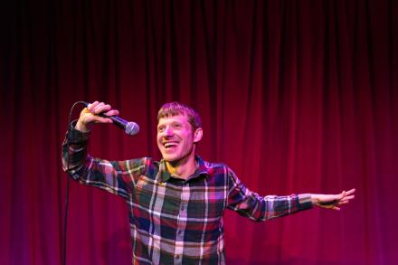 David Eagle Wins Mervyn Stutter Spirit Of the Fringe Award David Eagle Wins Mervyn Stutter Spirit Of the Fringe Award