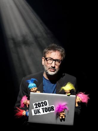 David Baddiel's Trolls: Not The Dolls – Rescheduled Tour Dates From September David Baddiel's Trolls: Not The Dolls – Rescheduled Tour Dates From September