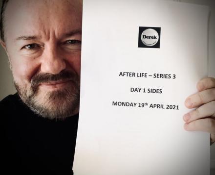 Ricky Gervais Starts Shooting After Life Series Three