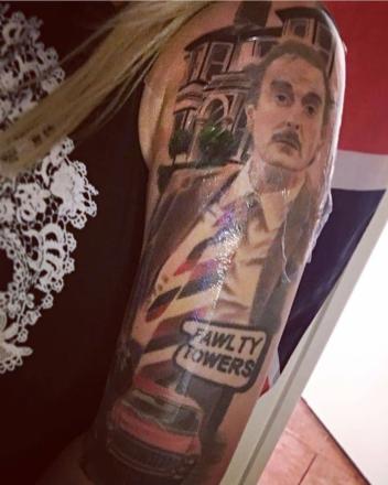 News: Fan Has Basil Fawlty Tattoo On Their Arm News: Fan Has Basil Fawlty Tattoo On Their Arm