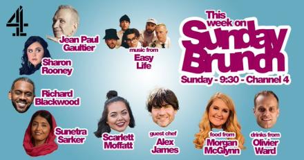 Sunday Brunch Guests Including Richard Blackwood and Sharon Rooney Sunday Brunch Guests Including Richard Blackwood and Sharon Rooney