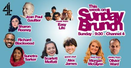 Sunday Brunch Guests Including Richard Blackwood and Sharon Rooney