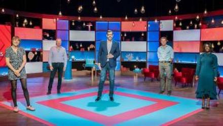 Richard Osman's House Of Games With Maisie Adam, Rory Bremner, James Cracknell, Michelle Gayle Richard Osman's House Of Games With Maisie Adam, Rory Bremner, James Cracknell, Michelle Gayle
