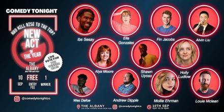 Comedy Tonight New Act Of the Year Finalists Comedy Tonight New Act Of the Year Finalists