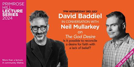 David Baddiel To Talk to Neil Mullarkey About The God Desire David Baddiel To Talk to Neil Mullarkey About The God Desire
