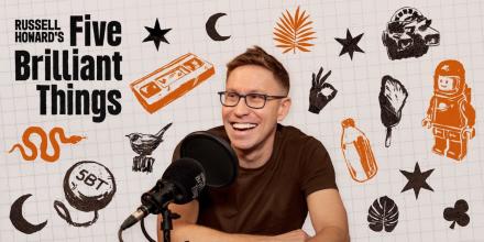 Russell Re:Brand – Wonderbox Podcast Becomes Five Brilliant Things Russell Re:Brand – Wonderbox Podcast Becomes Five Brilliant Things