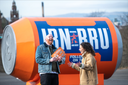 IRN-BRU Issues Comical Challenge To Funny Scots IRN-BRU Issues Comical Challenge To Funny Scots