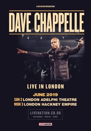 london shows for dave chappelle