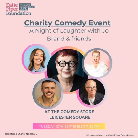 Jo Brand To Headline Katie Piper Foundation Fundraiser Jo Brand To Headline Katie Piper Foundation Fundraiser