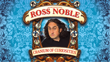 Ross Noble Announces 37-Date Tour Extension For His Cranium Of Curiosities Ross Noble Announces 37-Date Tour Extension For His Cranium Of Curiosities