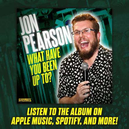 Comedy Album From Jon Pearson Comedy Album From Jon Pearson