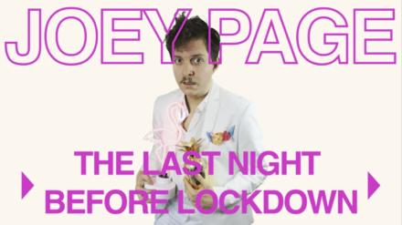 News: Comedian's Edge-of-Lockdown Show Gets A Release