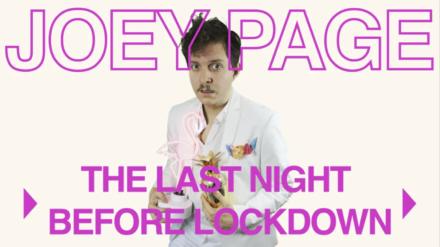 News: Comedian's Edge-of-Lockdown Show Gets A Release News: Comedian's Edge-of-Lockdown Show Gets A Release