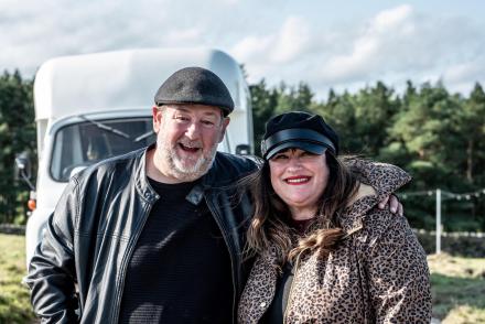 Johnny Vegas And Bev Dixon Talk About Carry On Glamping