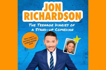 Jon Richardson’s The Teenage Diaries of a Stand-Up Comedian, Is Published