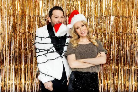 Jon Richardson And Lucy Beaumont Host C4 Christmas Sleepover Jon Richardson And Lucy Beaumont Host C4 Christmas Sleepover