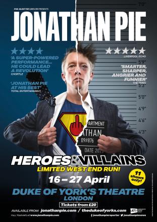 West End Run For Jonathan Pie West End Run For Jonathan Pie