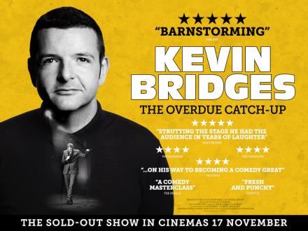 Kevin Bridges Show To Be Screened In Cinemas